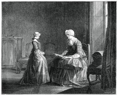 The Good Education, 1753, (1885).Artist: Jacques Philippe Le Bas