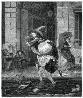 Passage Through The Storm, (1885).Artist: Garnier