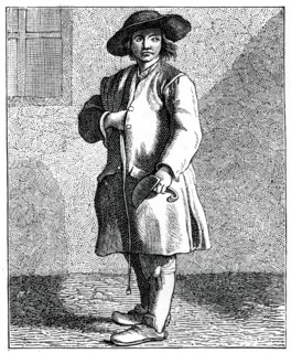 A Chimney Sweep, 1737-1742.Artist: Bouchardon