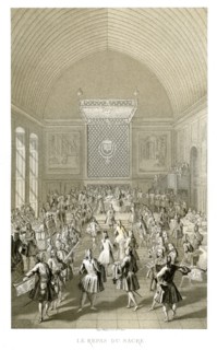 The Coronation Meal, 1715, (1885).Artist: Urrabieta