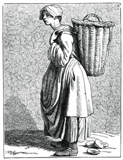 Oysters in the shell!, 1737-1742.Artist: Bouchardon