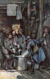 'German prisoners in Souville', Verdun, France, 26 March 1916, (1926). Artist: Unknown
