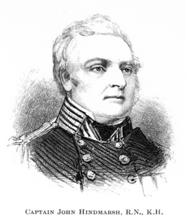 'Captain John Hindmarsh, RN, KH', 1886. Artist: Unknown