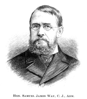 Sir Samuel James Way, 1886. Artist: Unknown