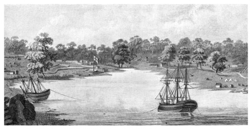Sydney Cove, New South Wales, Australia, 1788, (1886). Artist: Unknown