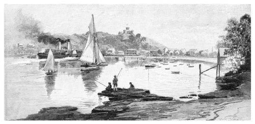 Manly beach, Sydney, New South Wales, Australia, 1886.Artist: Frederic B Schell