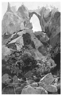 Carlotta Arch, Jenolan Caves, New South Wales, Australia, 1886.Artist: Frederic B Schell