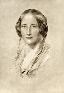 Elizabeth Gaskell, British 19th century novelist, (1910).Artist: George Richmond