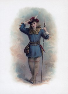 'Rosalind', 1891.Artist: H Saunders