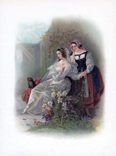 'Olivia and Maria', 1891. Artist: Unknown