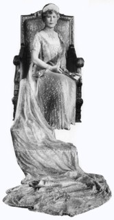 Mary of Teck, Queen Consort of George V of the United Kingdom, c1930s. Artist: Unknown