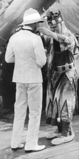 The Prince of Wales decorated by King Neptune, HMS Repulse, 1925. Artist: Unknown