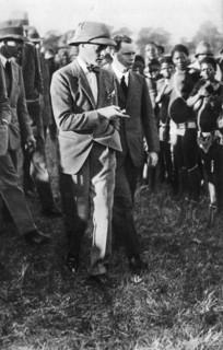 The Prince of Wales and a group of Usuta dancers, Zululand, 1925. Artist: Unknown