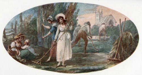 'Haymaking', (1912).Artist: William Hamilton