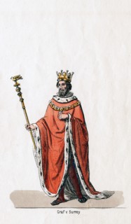 Earl of Surrey, costume design for Shakespeare's play, Henry VIII, 19th century. Artist: Unknown