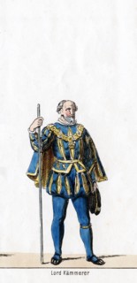Lord treasurer, costume design for Shakespeare's play, Henry VIII, 19th century. Artist: Unknown