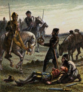 'Death Of Richard The Third', 1485, (c1850). Artist: Unknown