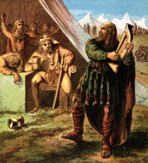 'Alfred In The Danish Camp', (c1850). Artist: Unknown