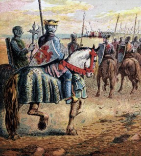 'Duke Robert Goes To Palestine', 11th century, (c1850). Artist: Unknown