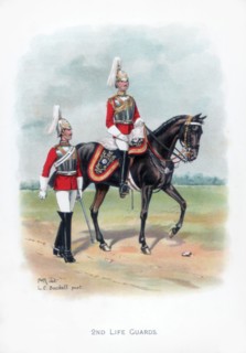 '2nd Life Guards', 1915.Artist: LE Buckell