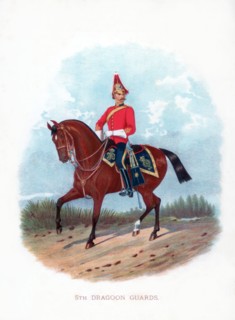 '5th Dragoon Guards', 1888. Artist: Unknown
