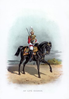 '1st Life Guards', 1888. Artist: Unknown