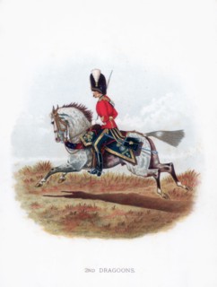 '2nd Dragoons', 1888. Artist: Unknown