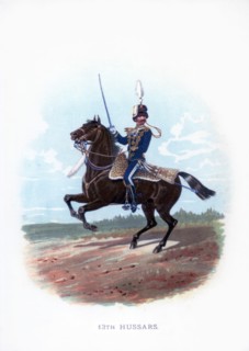 '13th Hussars', 1889. Artist: Unknown