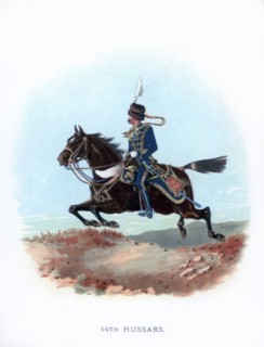 '14th Hussars', 1889. Artist: Unknown