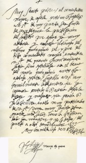 Letter from Philip II of Spain to Pope Gregory XIII, 8th November 1579. Artist: King Philip II