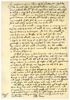 Report by Sir Christopher Wren, 28th July 1675.Artist: Sir Christopher Wren