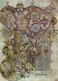 The Monogram Page, 800 AD, (20th century). Artist: Unknown