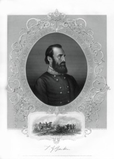 Thomas Jonathan Stonewall Jackson, Confederate general during the American Civil War, 1862-1867. Artist: Unknown