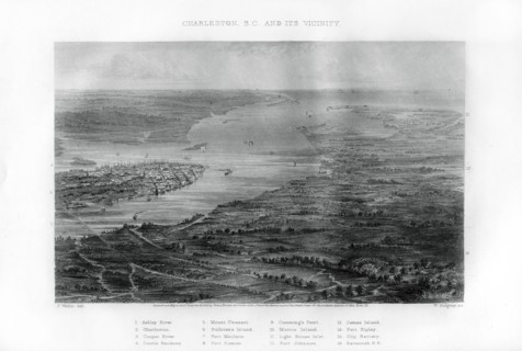 Charleston, South Carolina, 1862-1867.Artist: W Ridgway