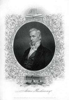 James Buchanan, 15th president of the United States, 1862-1867. Artist: Unknown