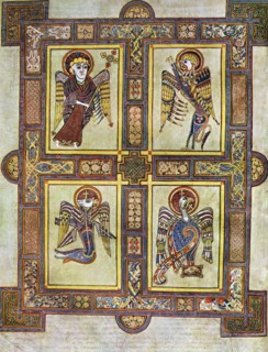 The Evangelical Symbols, 800 AD, (20th century). Artist: Unknown