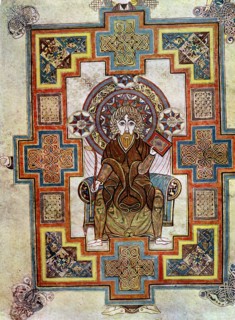 Portrait of St John, 800 AD, (20th century). Artist: Unknown