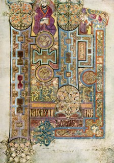 The Opening Words of St John's Gospel, 800 AD, (20th century). Artist: Unknown
