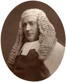 Hon John Walker Huddleston, Baron of the Exchequer, 1876.Artist: Lock & Whitfield