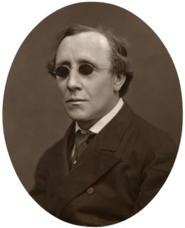 Henry Fawcett, MP, Professor of Political Economy at Cambridge University, 1876.Artist: Lock & Whitfield