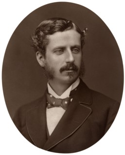 Lord George Hamilton, MP, Under-Secretary of State for India, 1876.Artist: Lock & Whitfield