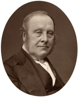 Right Hon Lord Redesdale, Chairman of Committees of the House of Lords, 1876.Artist: Lock & Whitfield