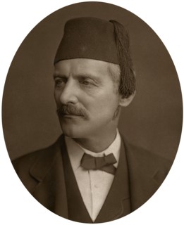 William Gifford Palgrave, 1880.Artist: Lock & Whitfield
