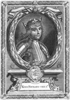 Richard I King of England.Artist: Edward Lutterell