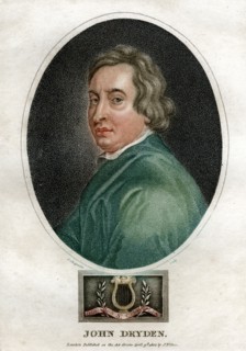 John Dryden, 17th century English dramatist and Poet Laureate, (1803).Artist: J Chapman