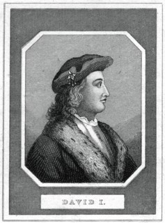 David I, King of Scotland. Artist: Unknown