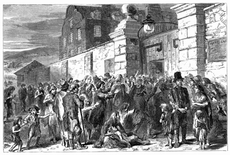 The Irish Famine, 1845-1849, (1900). Artist: Unknown