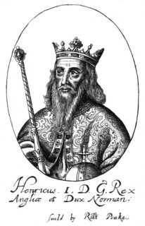 Henry I, King of England.Artist: Robert Peake