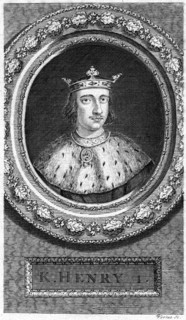 Henry I, King of England.Artist: George Vertue