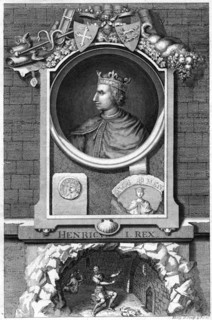 Henry I, King of England.Artist: George Vertue